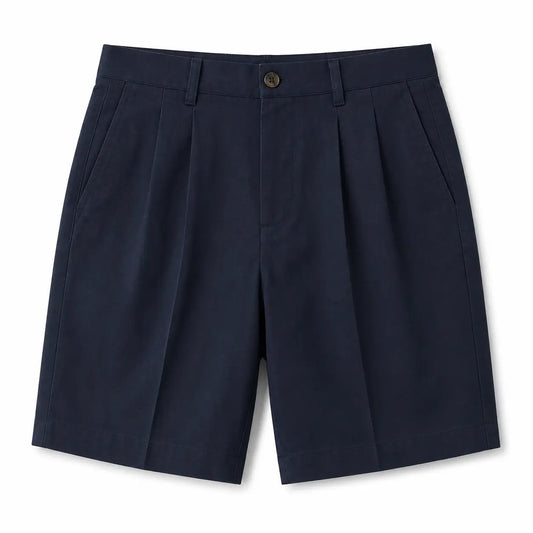 Modern Pleated Shorts